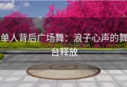 单人背后广场舞：浪子心声的舞台释放